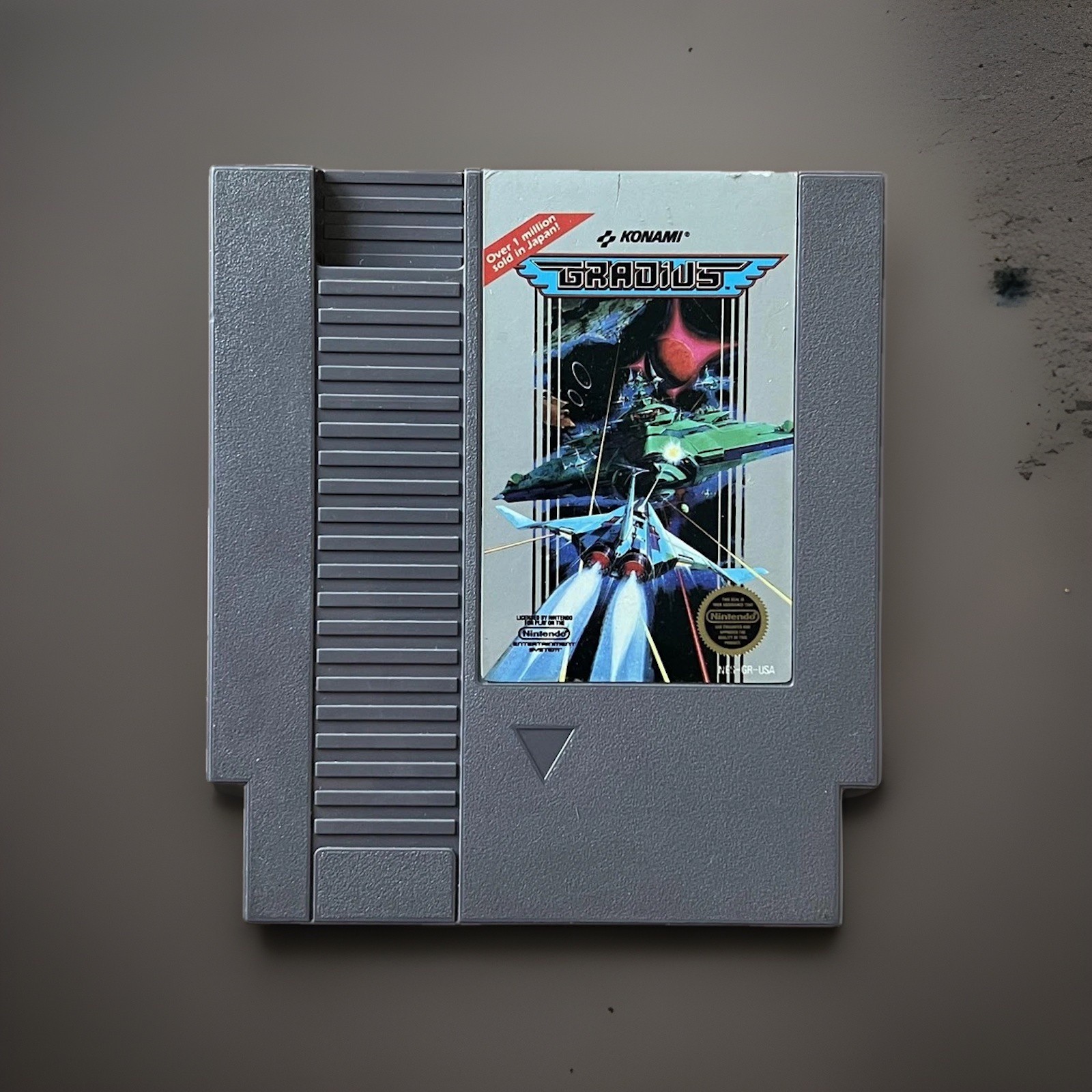 Gradius Nintendo Entertainment System NES Game Konami NTSC-U/C Shoot Em Up