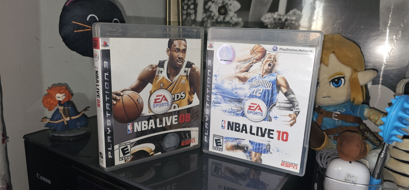 NBA Live 08 & NBA Live 10 PS3 Game Lot of 2 Basketball Bundle CIB FREE SHIPPING