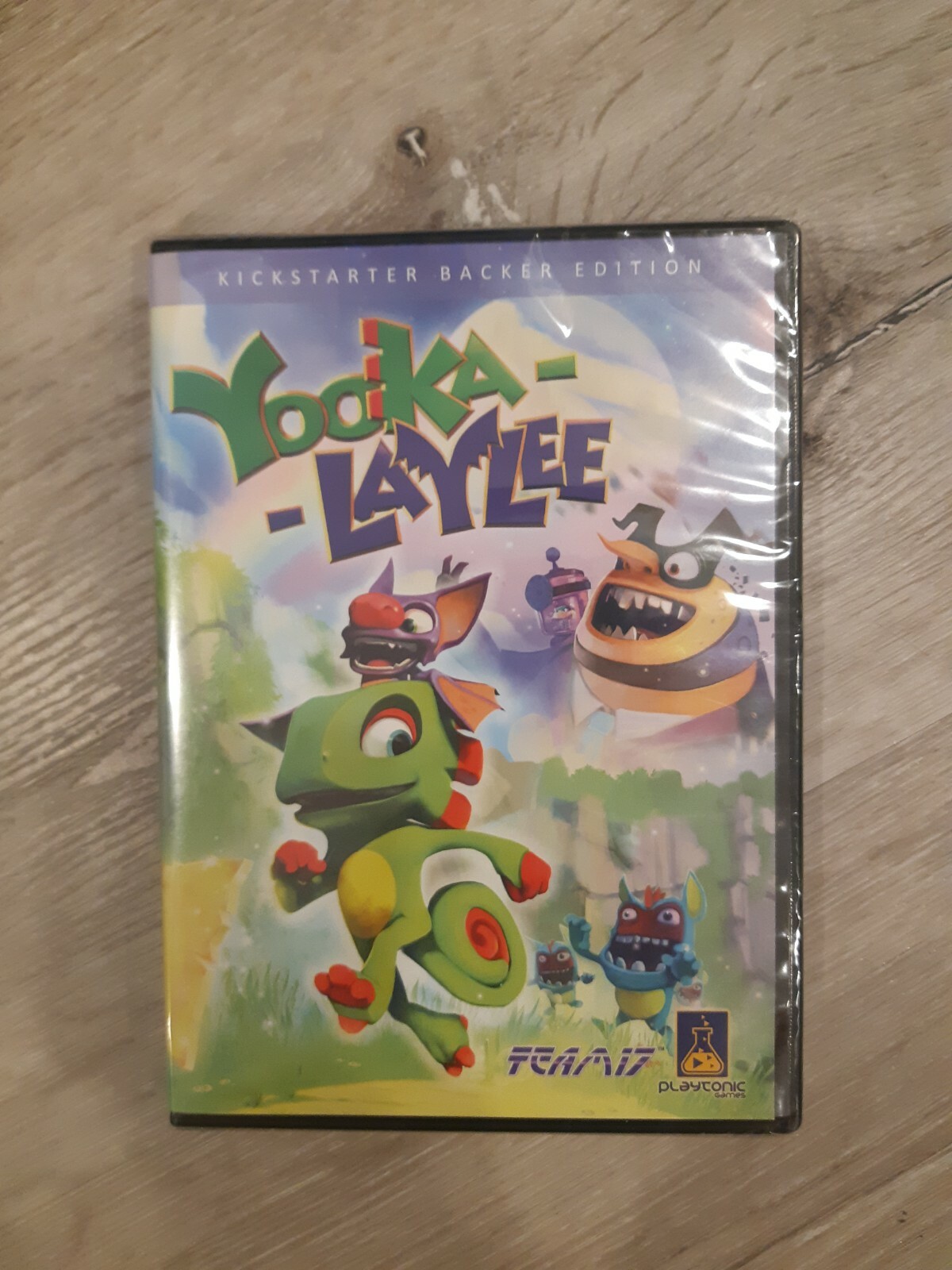 Yooka-Laylee PC Kickstarter Backer Edition New Sealed
