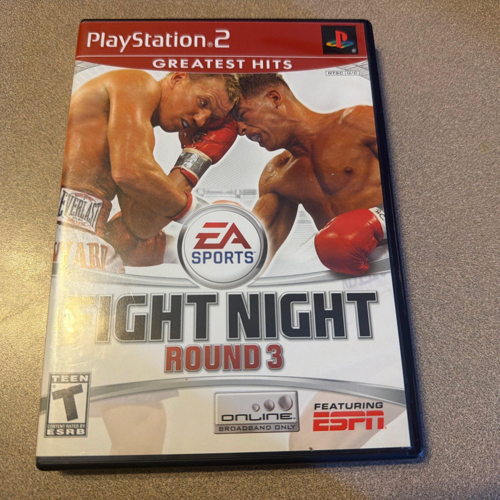 Fight Night Round 3 Sony PlayStation 2 PS2 2006 Complete W/ Manual Boxing