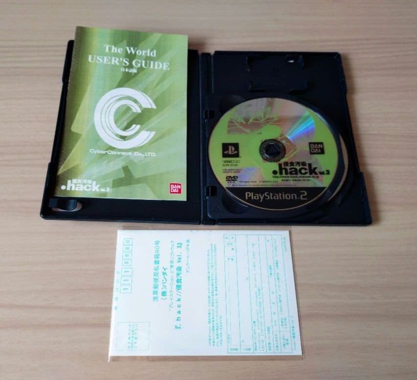 .hack//Outbreak Part 3 Used Tested Japanese ver with Case Sony Playstation2