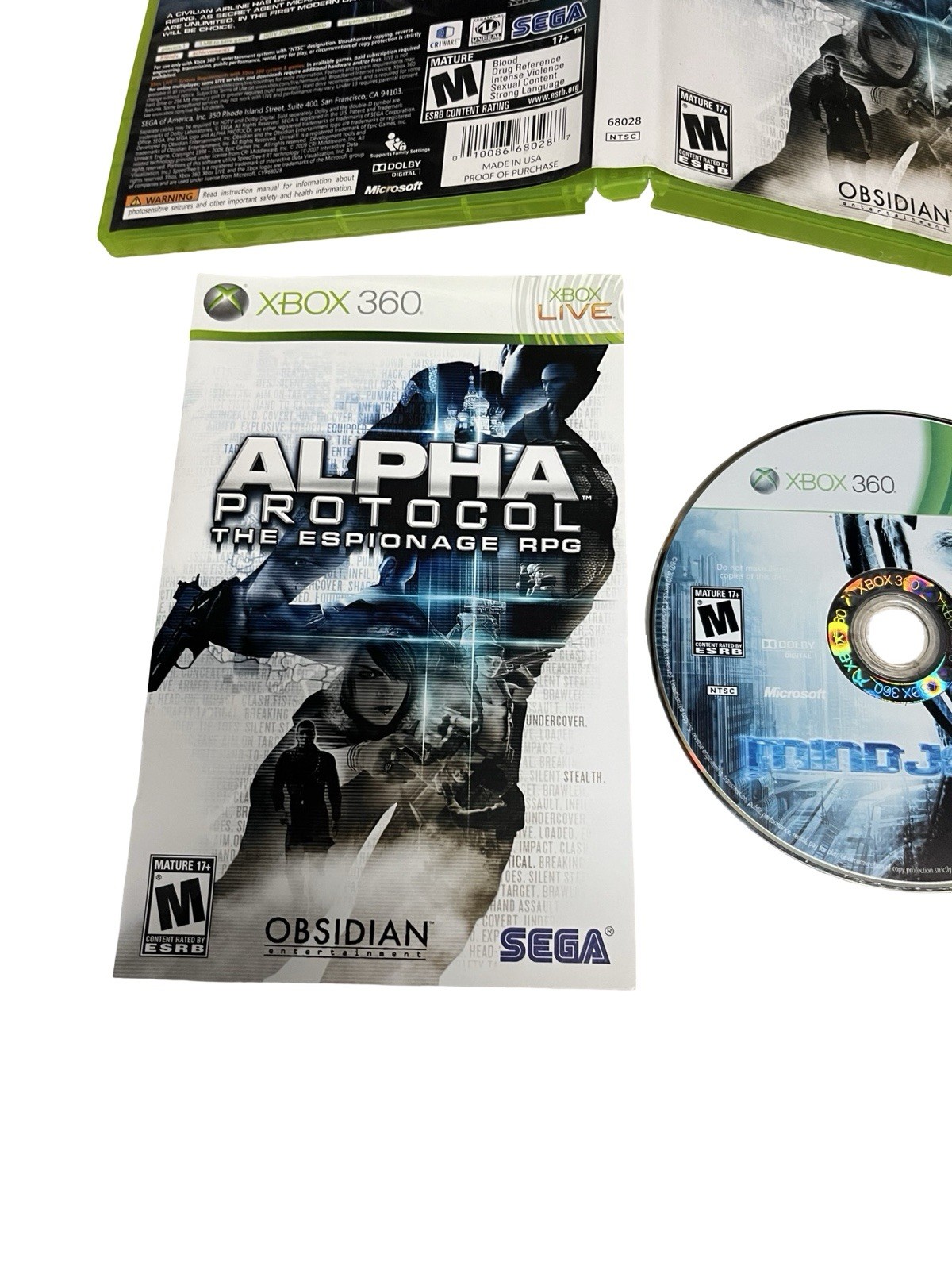 Alpha Protocol The Espionage RPG (Sony PlayStation 3, 2010) PS3 CIB TESTED