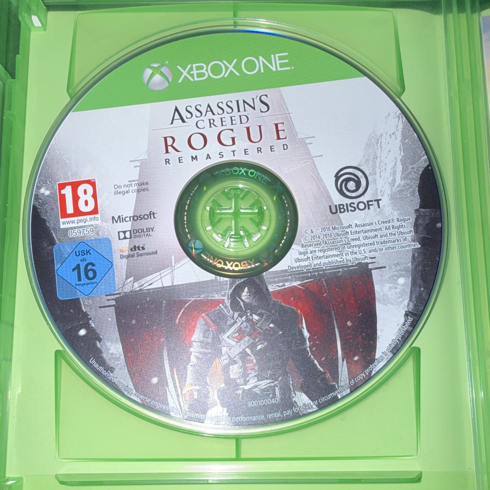 Ubisoft Assassin’s Creed Rogue Remastered Microsoft Xbox One PEGI 18 PAL 2018