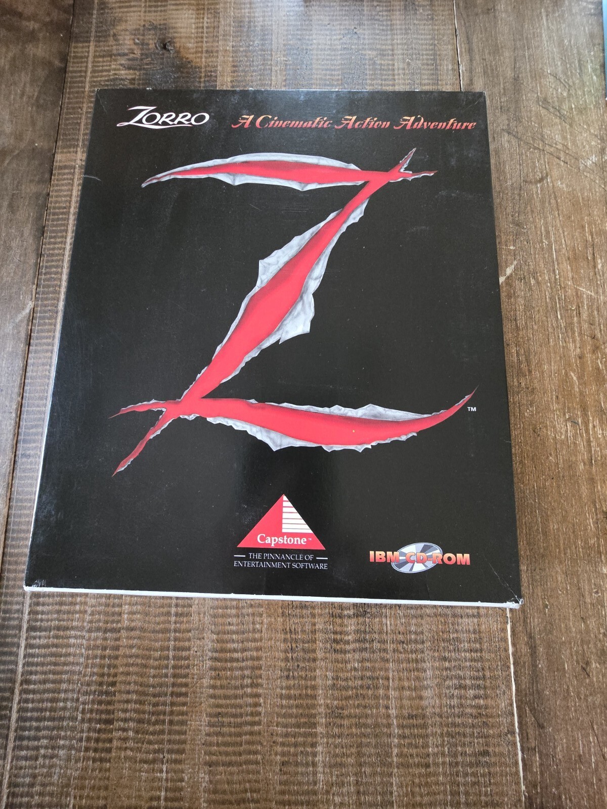 Zorro A Cinematic Action Adventure (PC, IBM CD-ROM, Capstone, 1995)