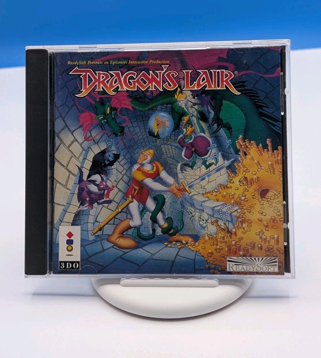 3DO Panasonic Dragons Lair (3DO, 1994) Disc and Manual Only