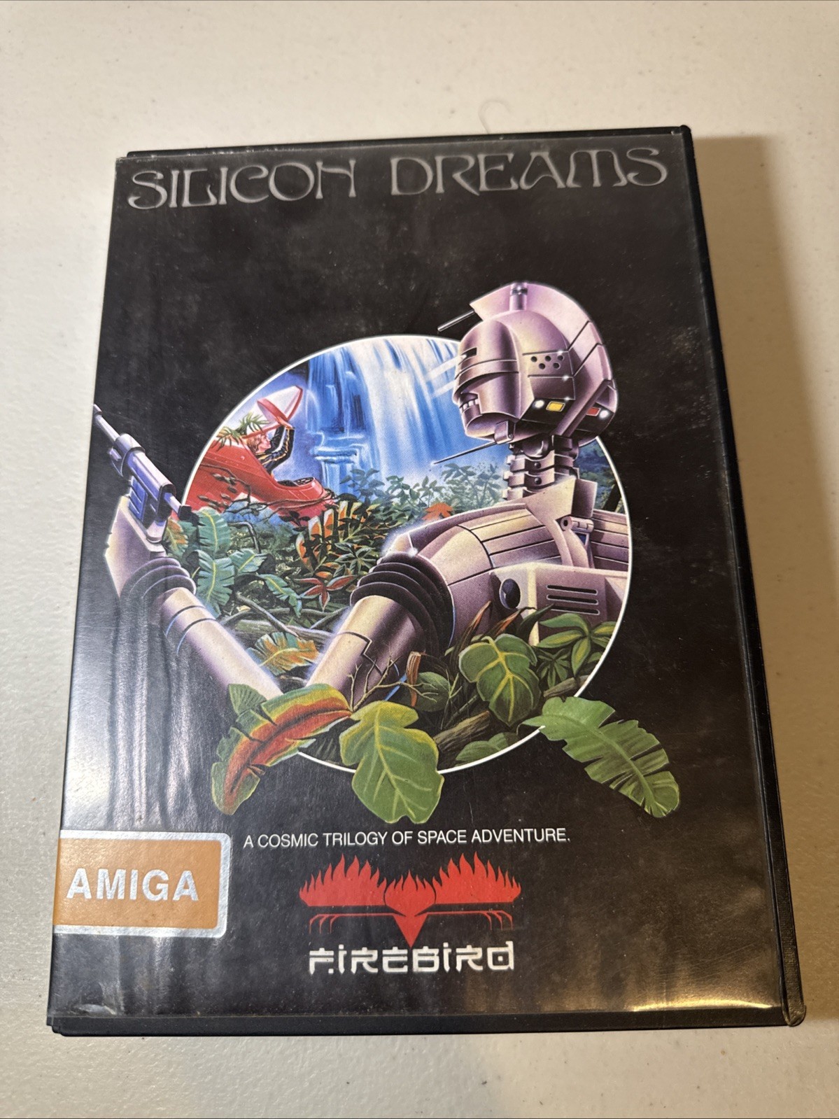 Silicon Dreams Firebird 1986 Amiga Game Big Box Snowball Return Eden A5