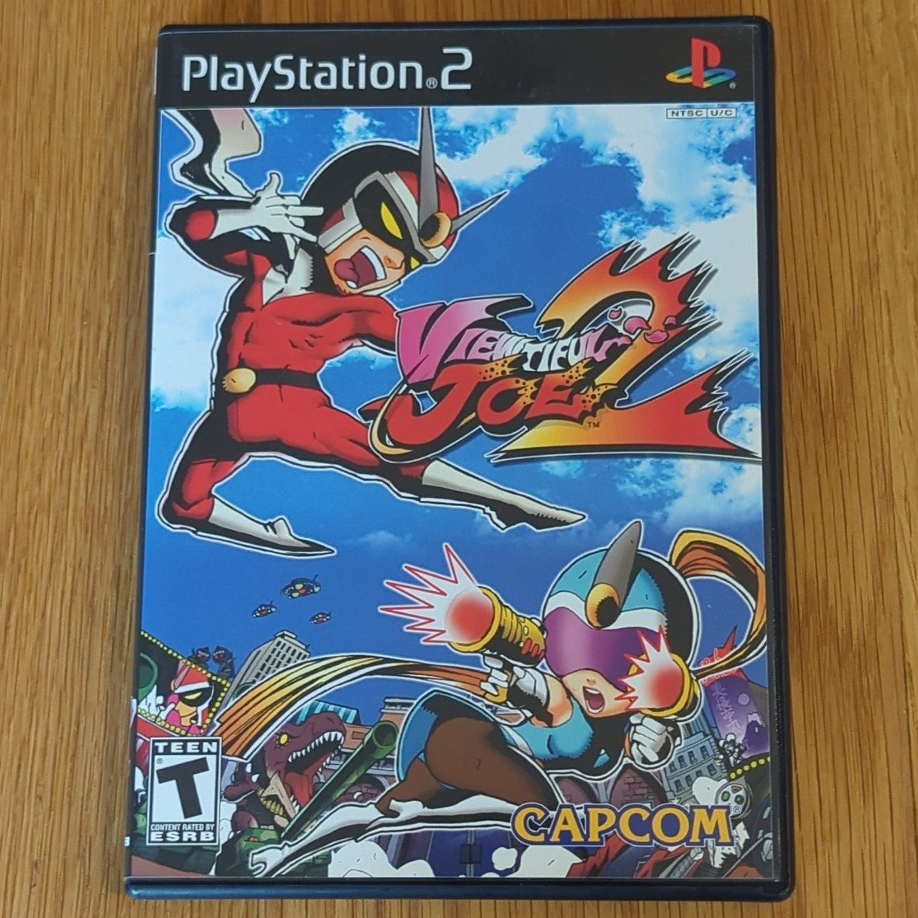 Capcom Viewtiful Joe 2 (PS2) Manual Included, Action & Adventure, T-Teen