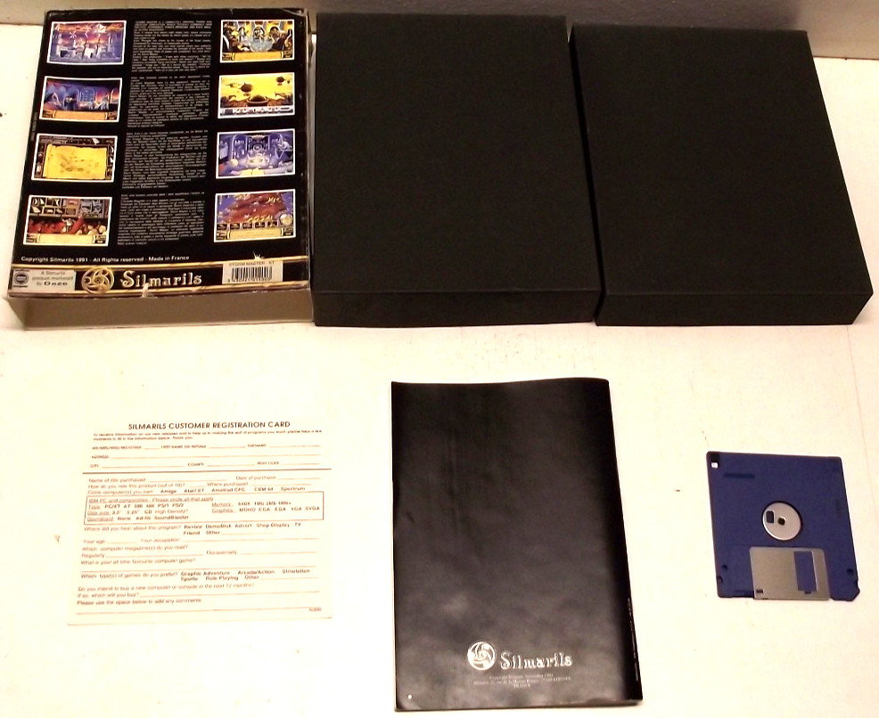Storm Master (Atari ST) COMPLETE IN BOX, Silmarils Turn Based Strategy Game