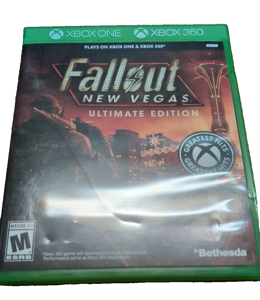 Fallout New Vegas Ultimate Edition Xbox One Xbox 360 CIB All DLC