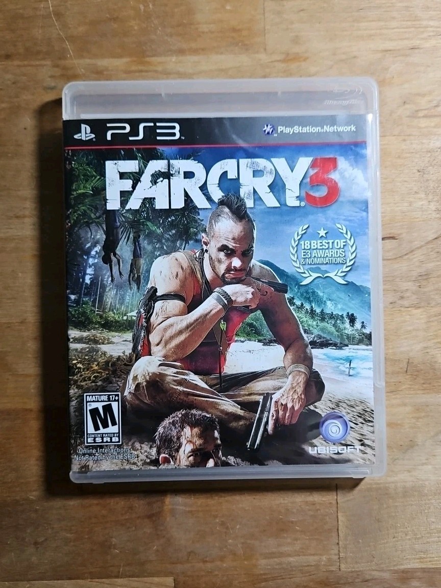Far Cry 3 Playstation 3 PS3 PREOWNED COMPLETE CIB Tested Free Shipping