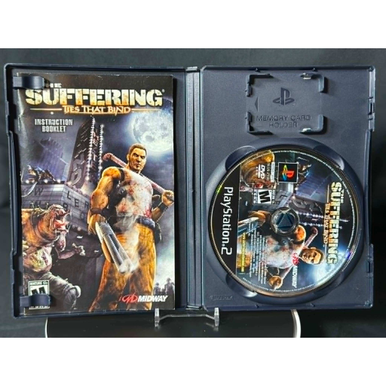 The Suffering Ties That Bind Sony PlayStation 2 PS2 Midway 2005 CIB Horror Game