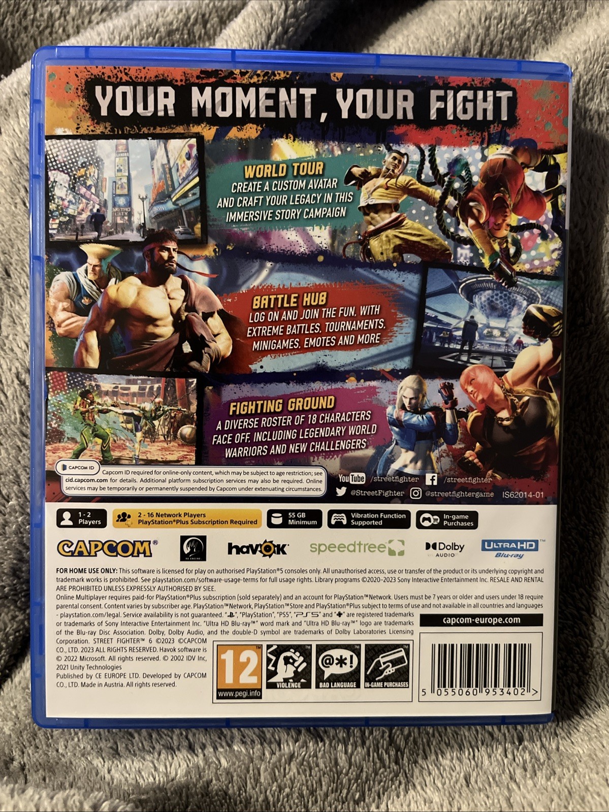 Street Fighter 6 (2023) PS5 PlayStation 5 Video Game.