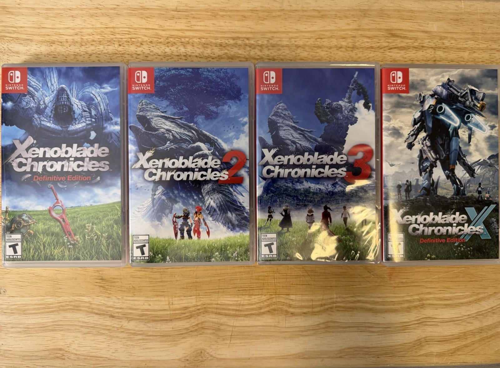 Xenoblade Chronicles Series Nintendo Switch (Used/New) ALL FOUR GAMES