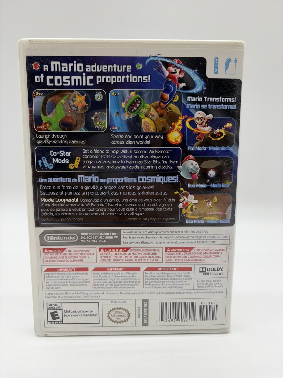 🔥Nintendo Selects: Super Mario Galaxy – Nintendo Wii 2007