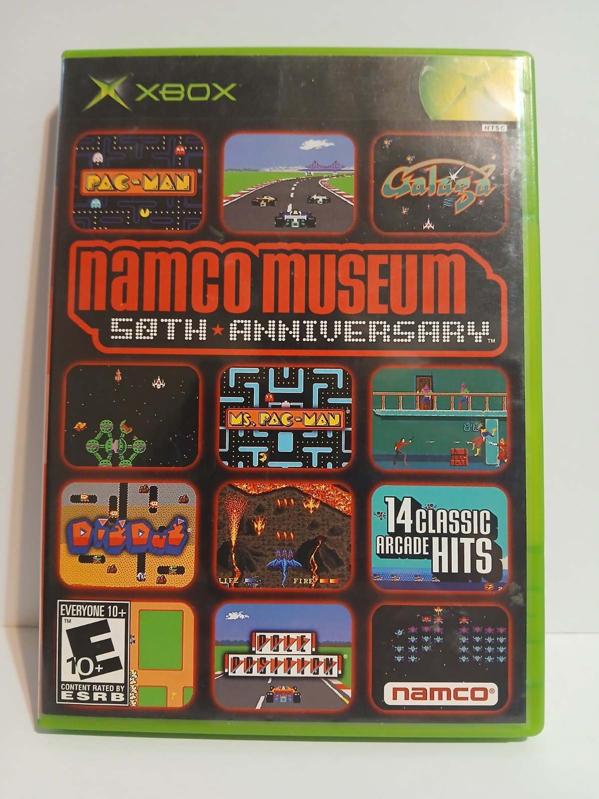 Namco Museum 50th Anniversary (Microsoft Xbox, 2005) Complete game Tested CIB
