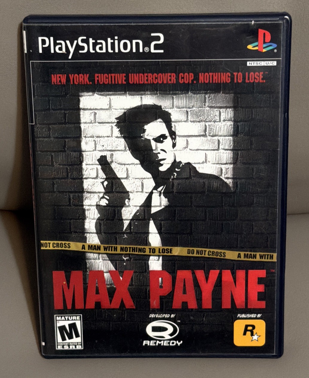 Max Payne PS2 CIB Complete Registration Card Black Label Tested Great Condition