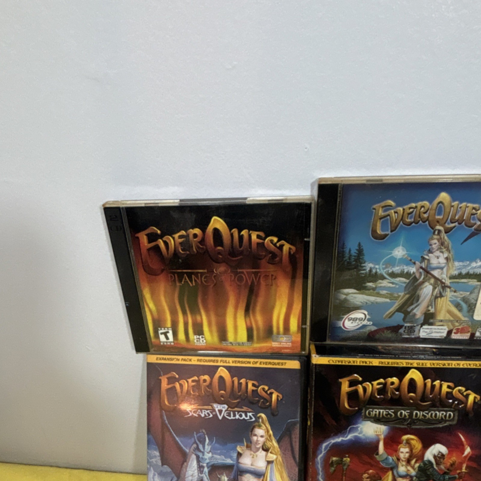 EverQuest PC Game Lot w/ Expansions & Manual (PC, Fantasy RPG) NTSC-U/C