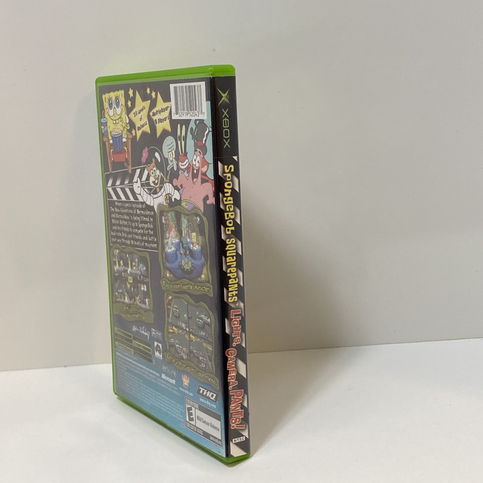 SpongeBob SquarePants: Lights, Camera, Pants! – Original Xbox – CIB – Tested