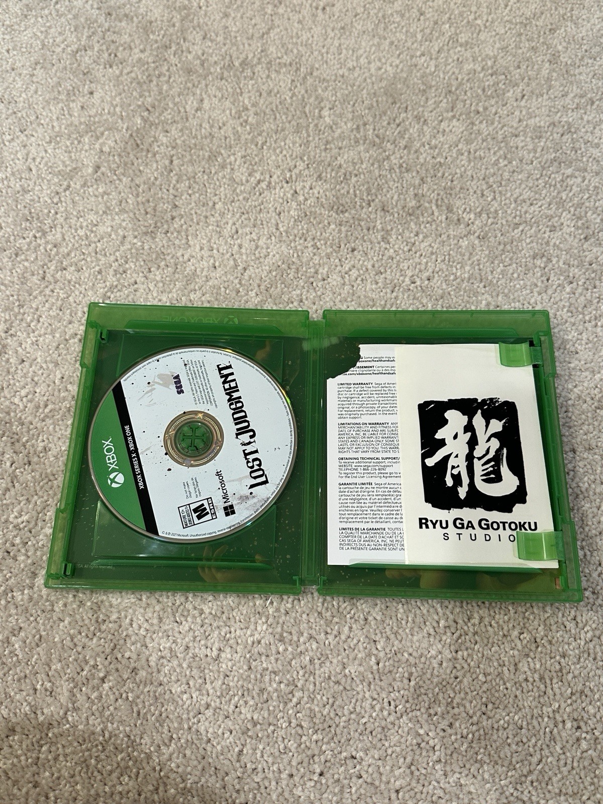Lost Judgment (Xbox Series X, Xbox One, 2021)
