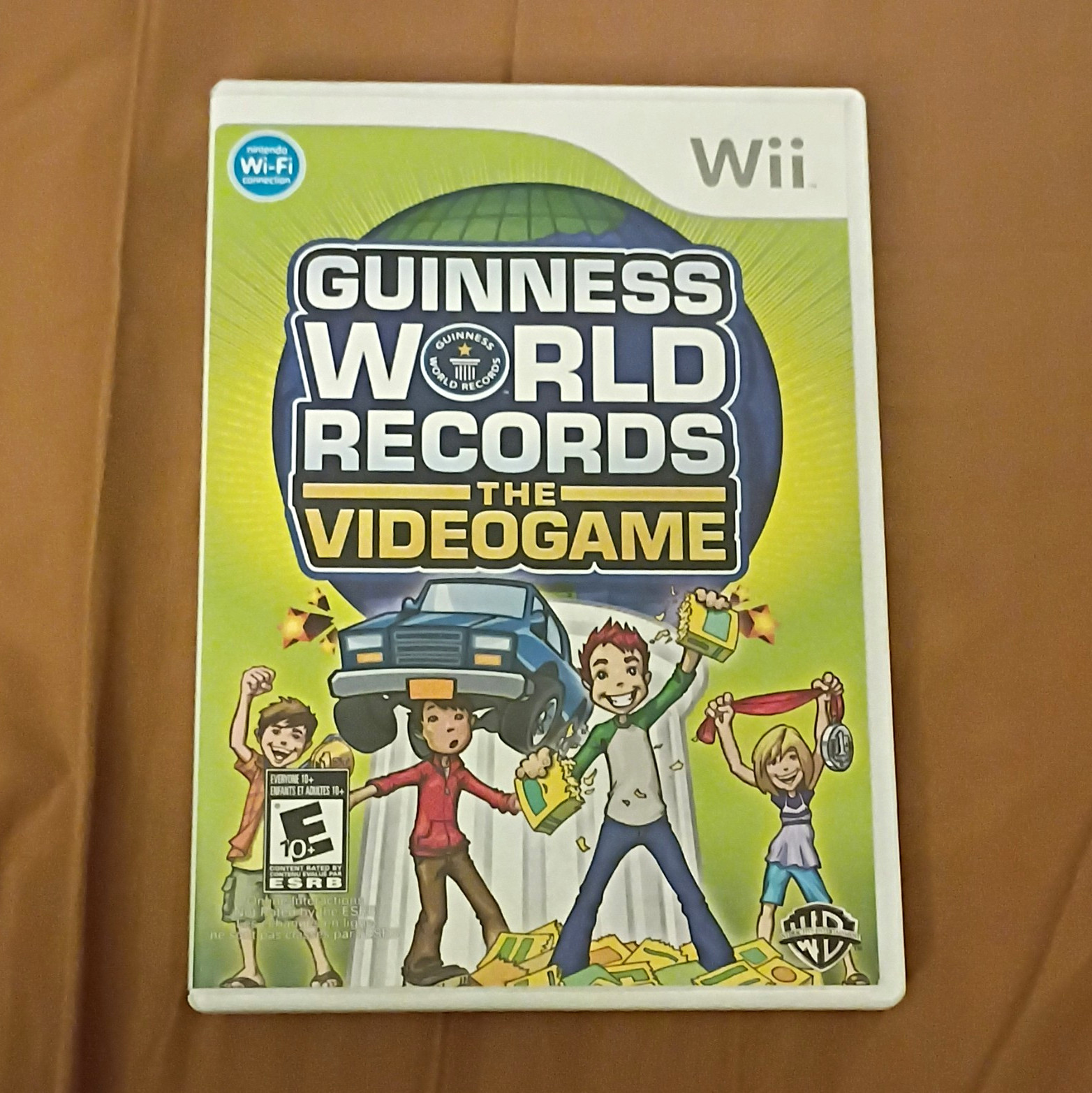 WB Games Guinness World Records: The Videogame Nintendo Wii 2008 E10+ Manual