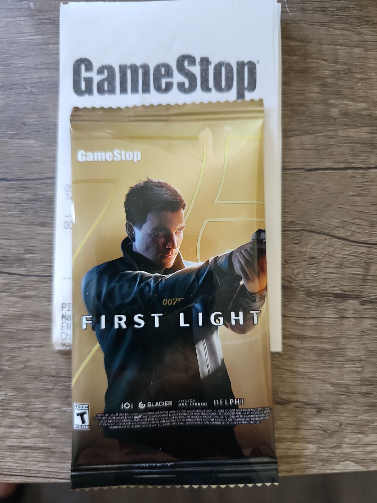 007 First Light Game Stop Pre Order Exclusive Card Pack