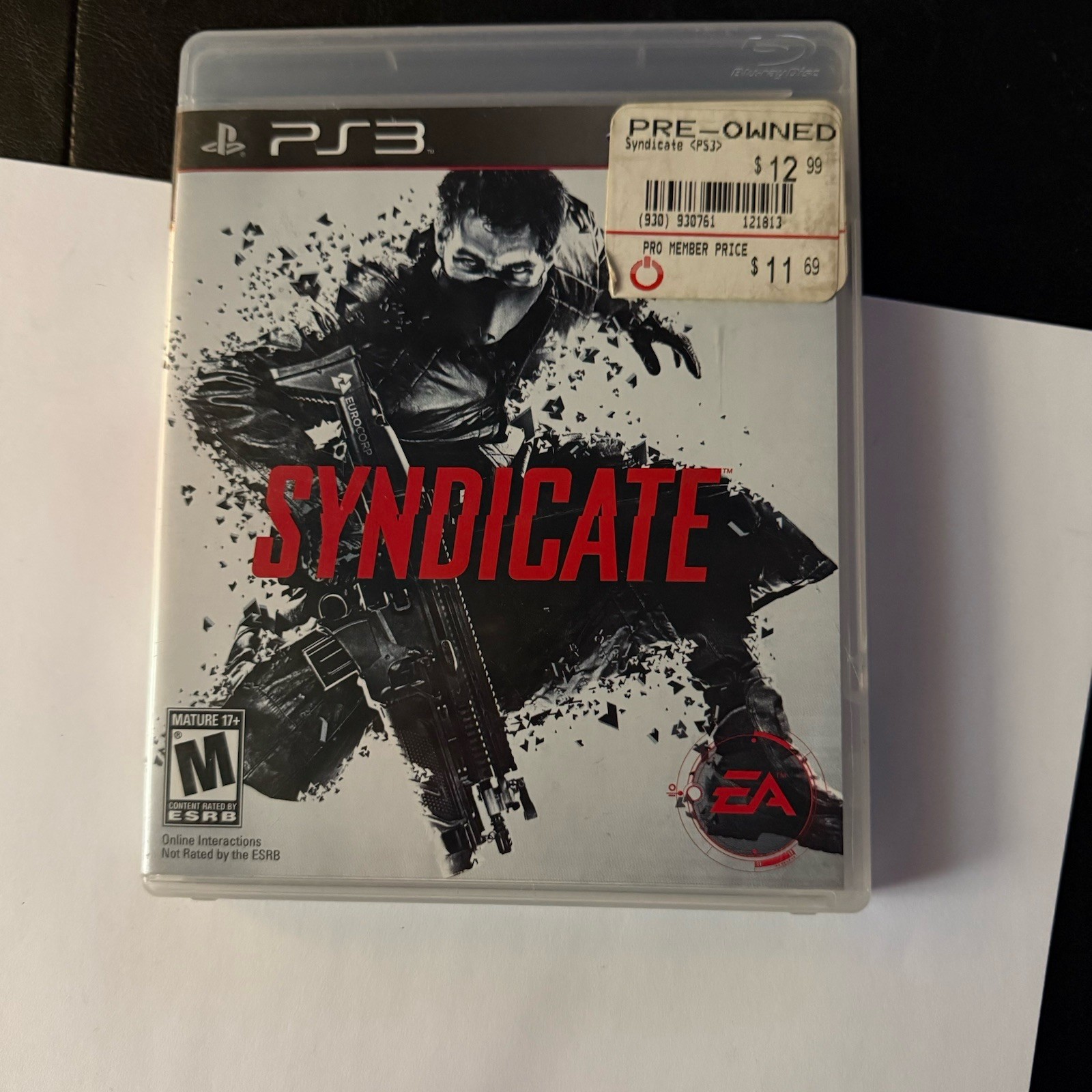 Syndicate Sony PlayStation 3 PS3 Complete in Box Game
