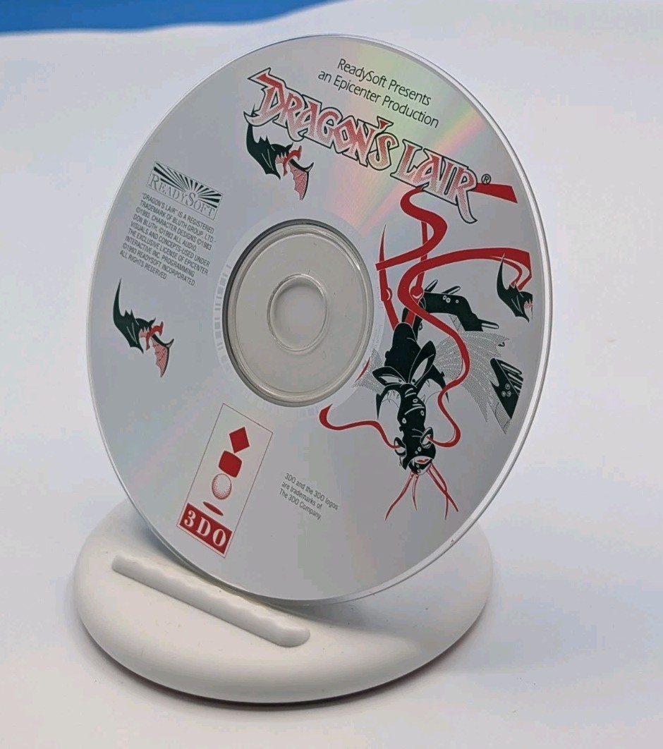 3DO Panasonic Dragons Lair (3DO, 1994) Disc and Manual Only
