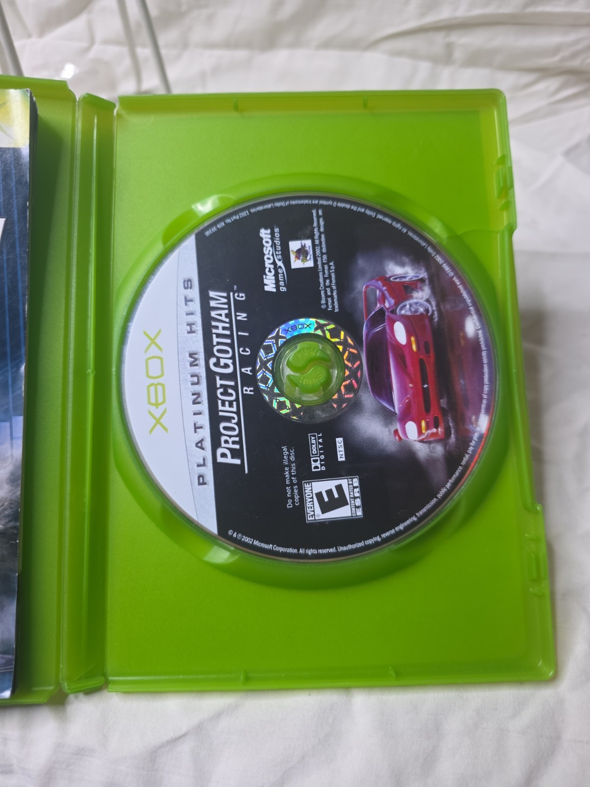 Project Gotham Racing – Microsoft Xbox