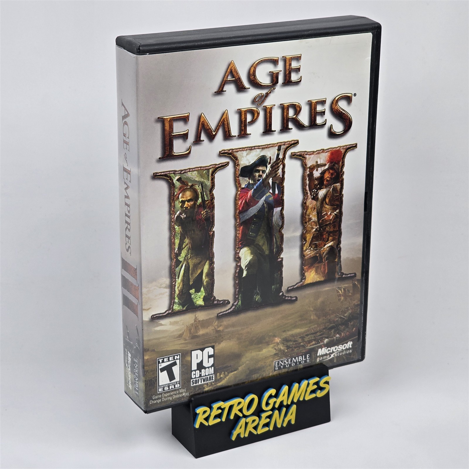 Age of Empires III 3 (PC CD-ROM) CIB COMPLETE with Key