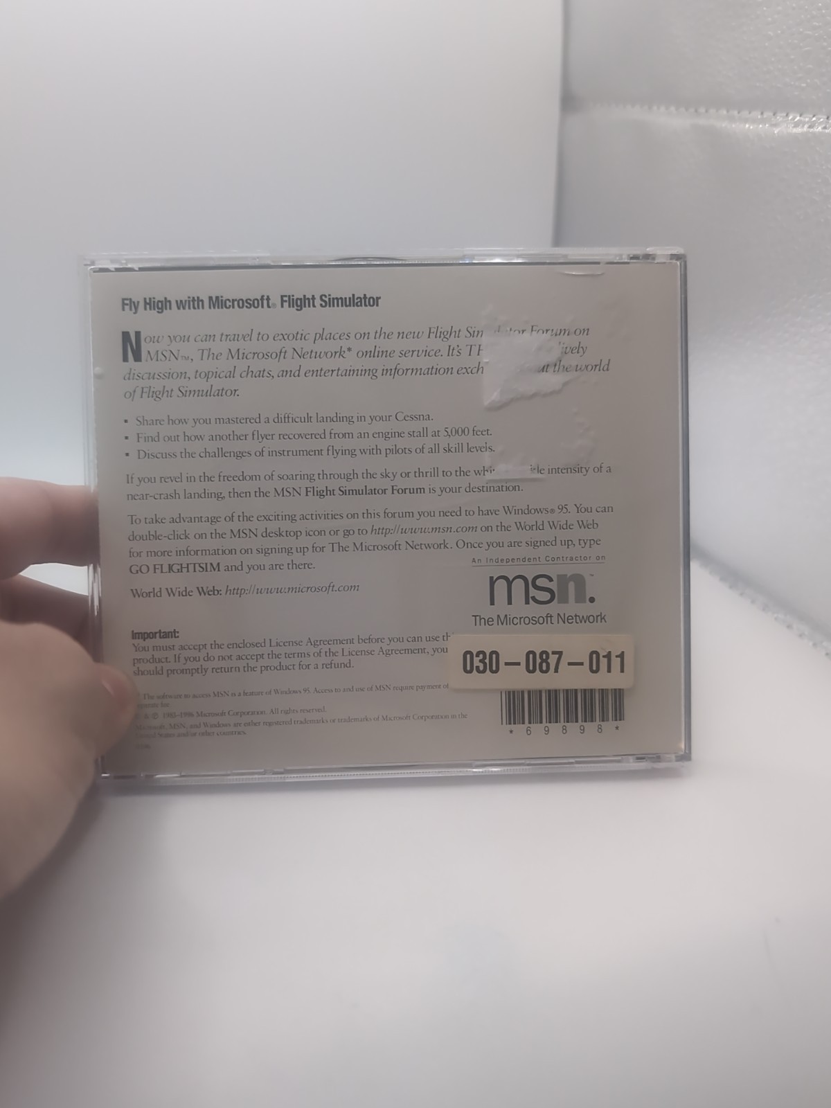 Microsoft Flight Simulator 5.1 PC
