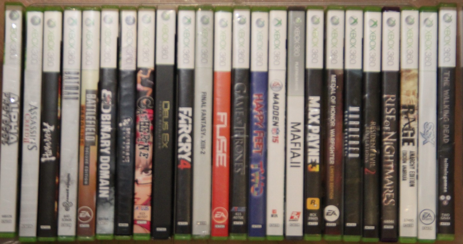 Xbox 360 Game Lot 29 Games Asura’s Wrath Binary Domain New