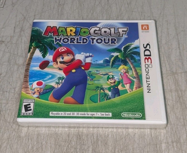 Mario Golf: World Tour (Nintendo 3DS, 2014) Brand New Sealed