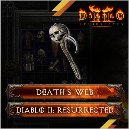 Death’s Web Deaths Web Death Web – Diablo 2 Resurrected D2r Diablo 2