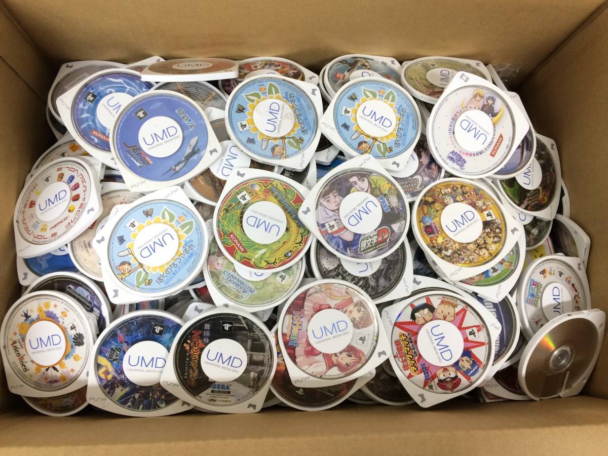Sony PSP Game soft Software UMD random Japanese Lot 100 set For Parts