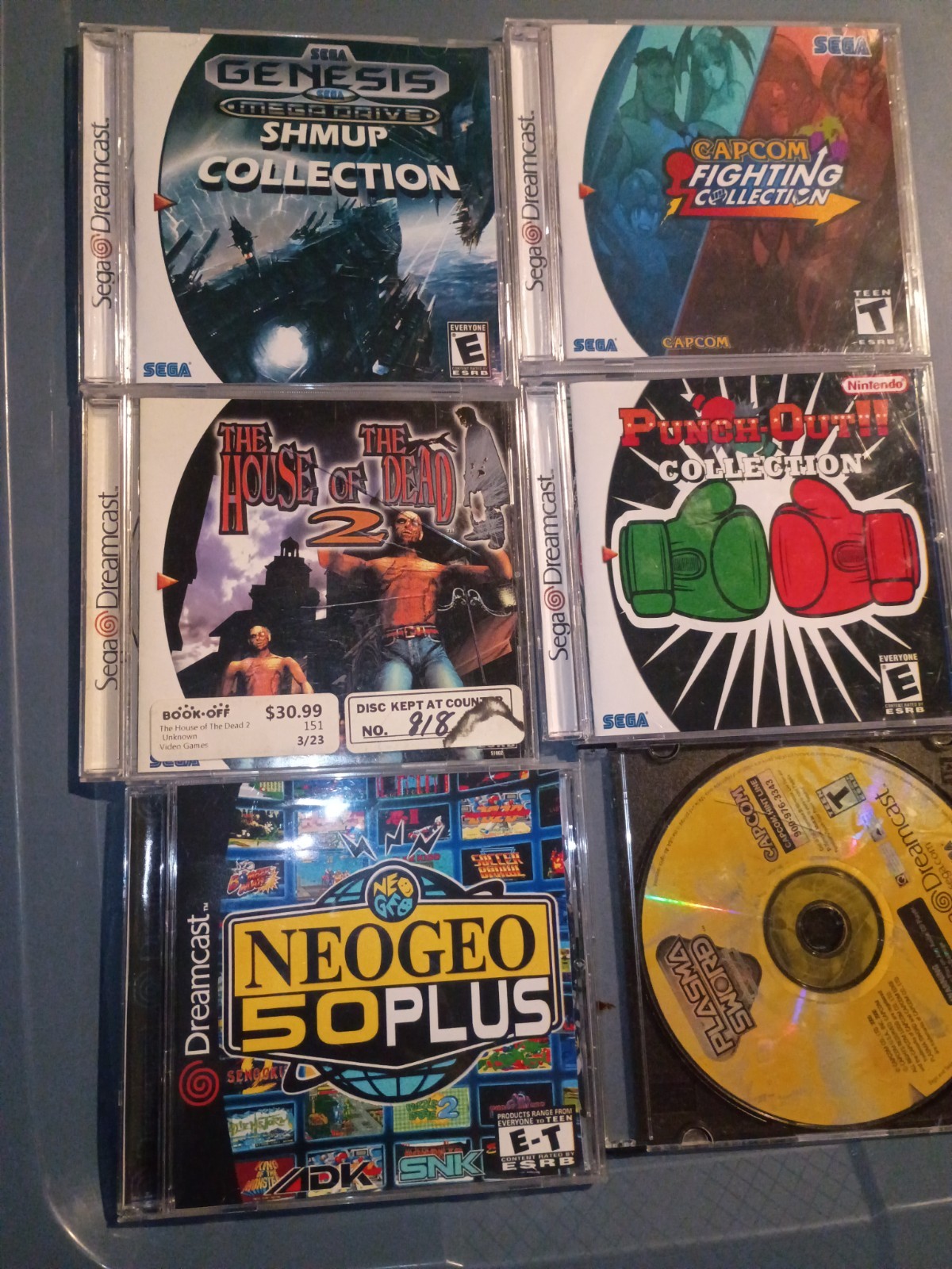 Sega Dreamcast video game lot
