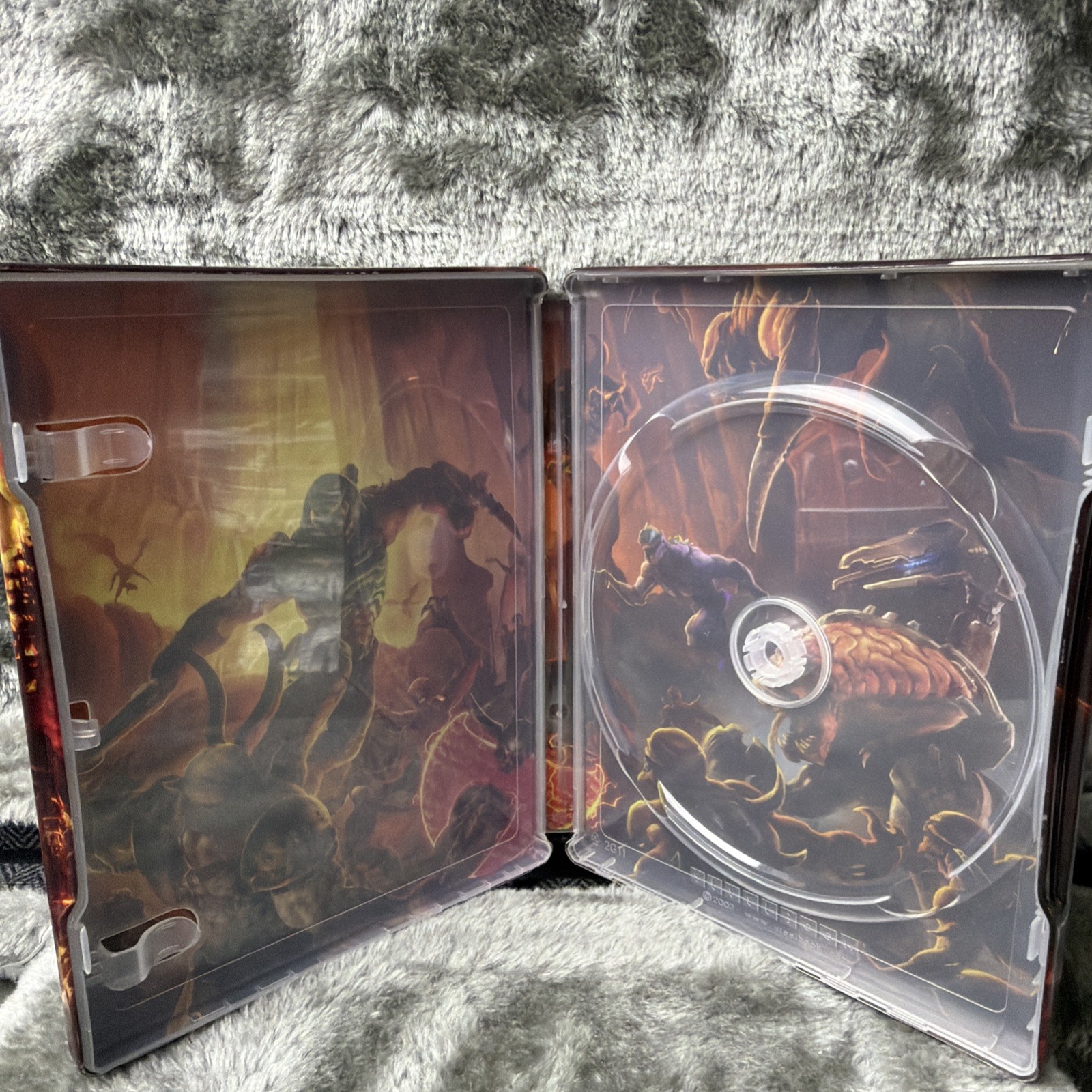 Xbox One PS4 – Doom Eternal Exclusive Collectors Steelbook NO GAME Best Buy