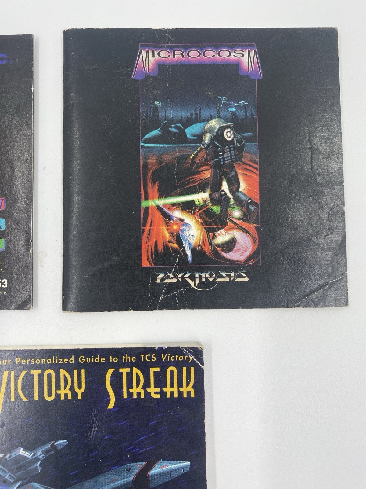 Panasonic 3DO Manual Lot: D, Microcosm, & Wing Commander Victory Streak Guide