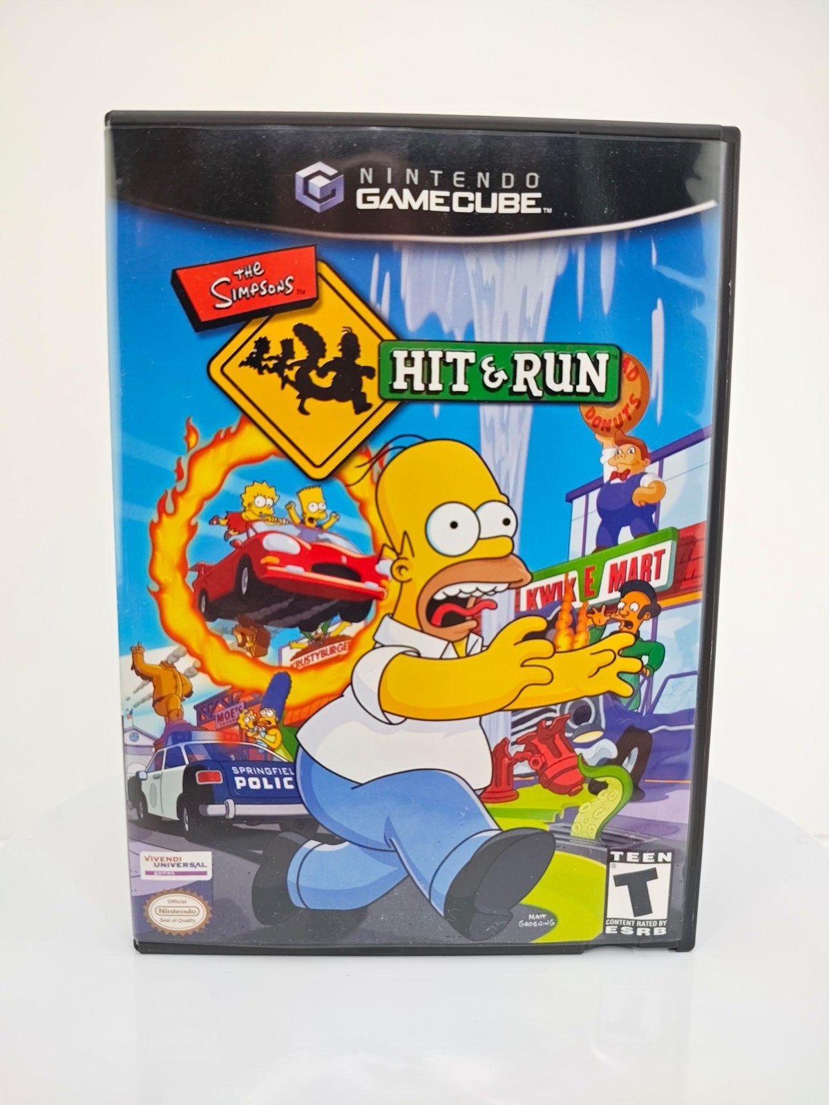 The Simpsons Hit & Run Nintendo GameCube Game CIB T Vivendi 2003 NTSC-U/C USA