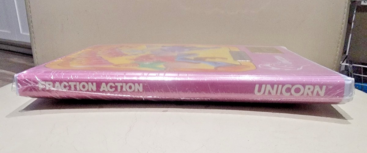 Fraction Action by Unicorn Software Company- Atari ST; New & Complete in Box