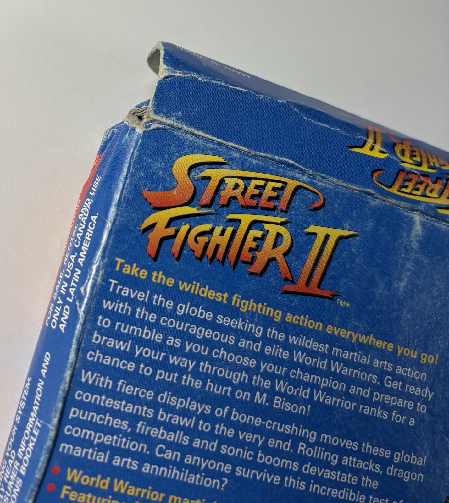 Street Fighter II 2 (Nintendo GameBoy 1995) W/ Box & Inserts READ – TESTED WORKS