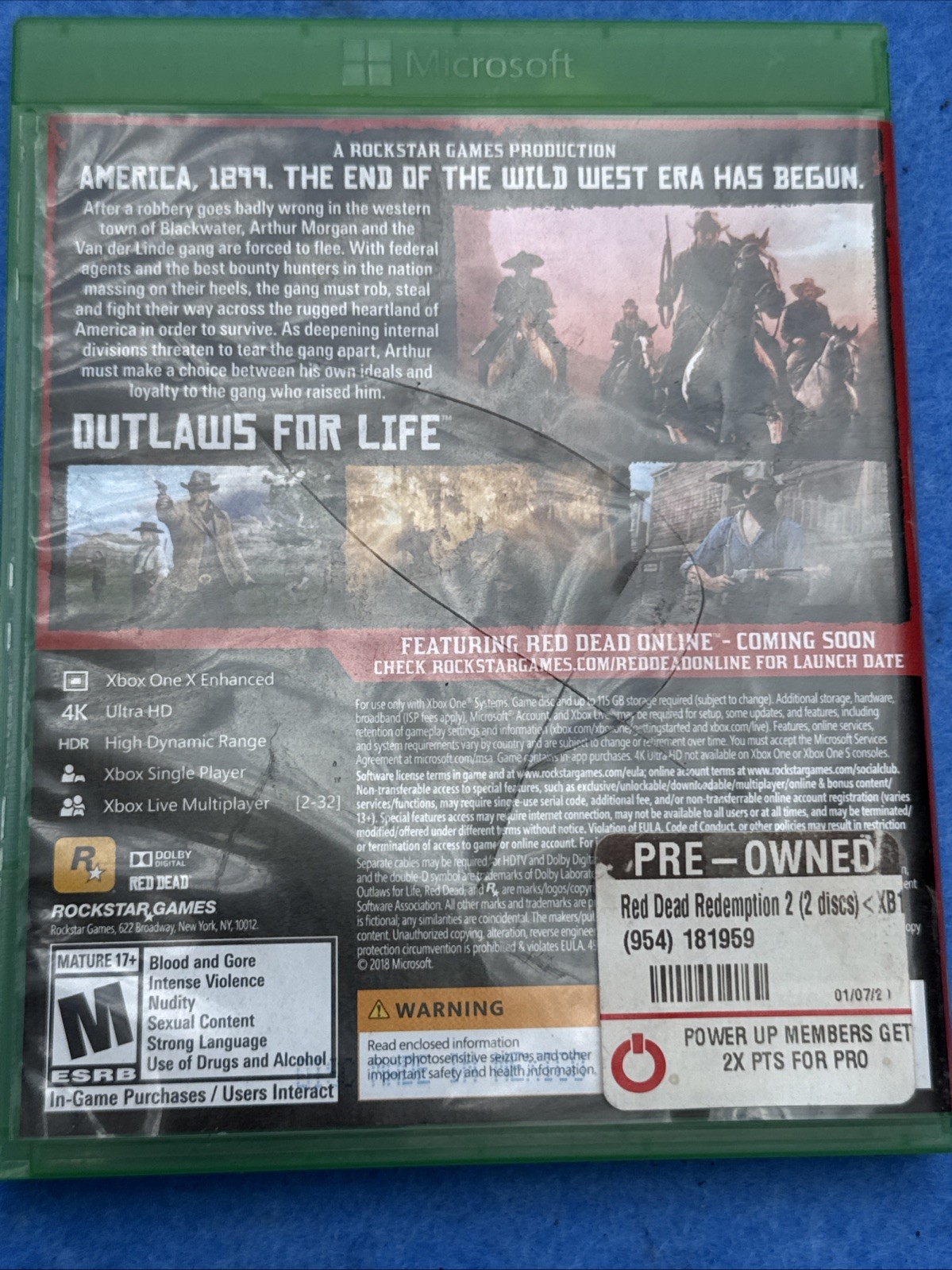 Red Dead Redemption 2 – Microsoft Xbox One