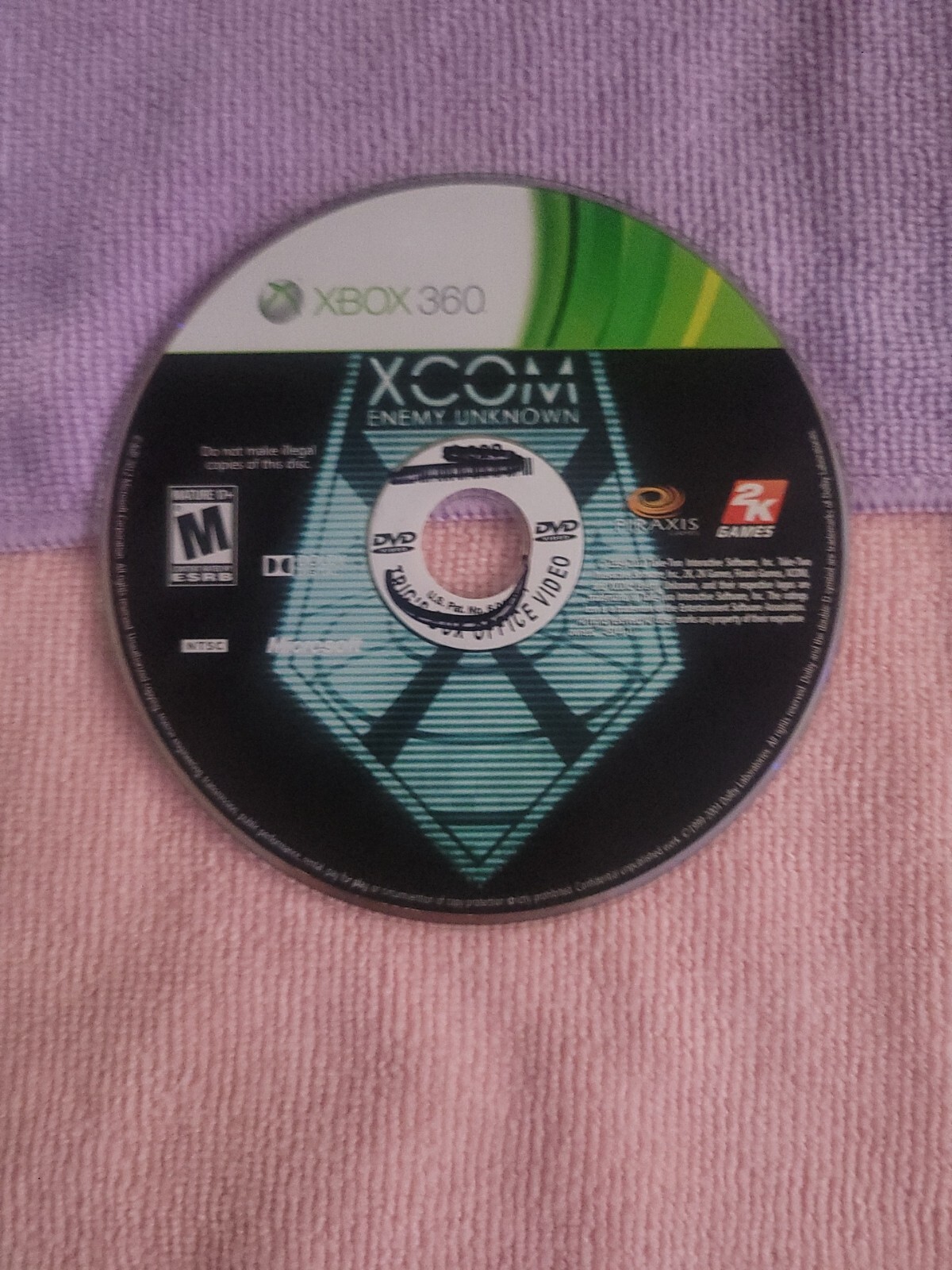 XCOM: Enemy Unknown XBOX Microsoft 360 2012 Tested Disc Only