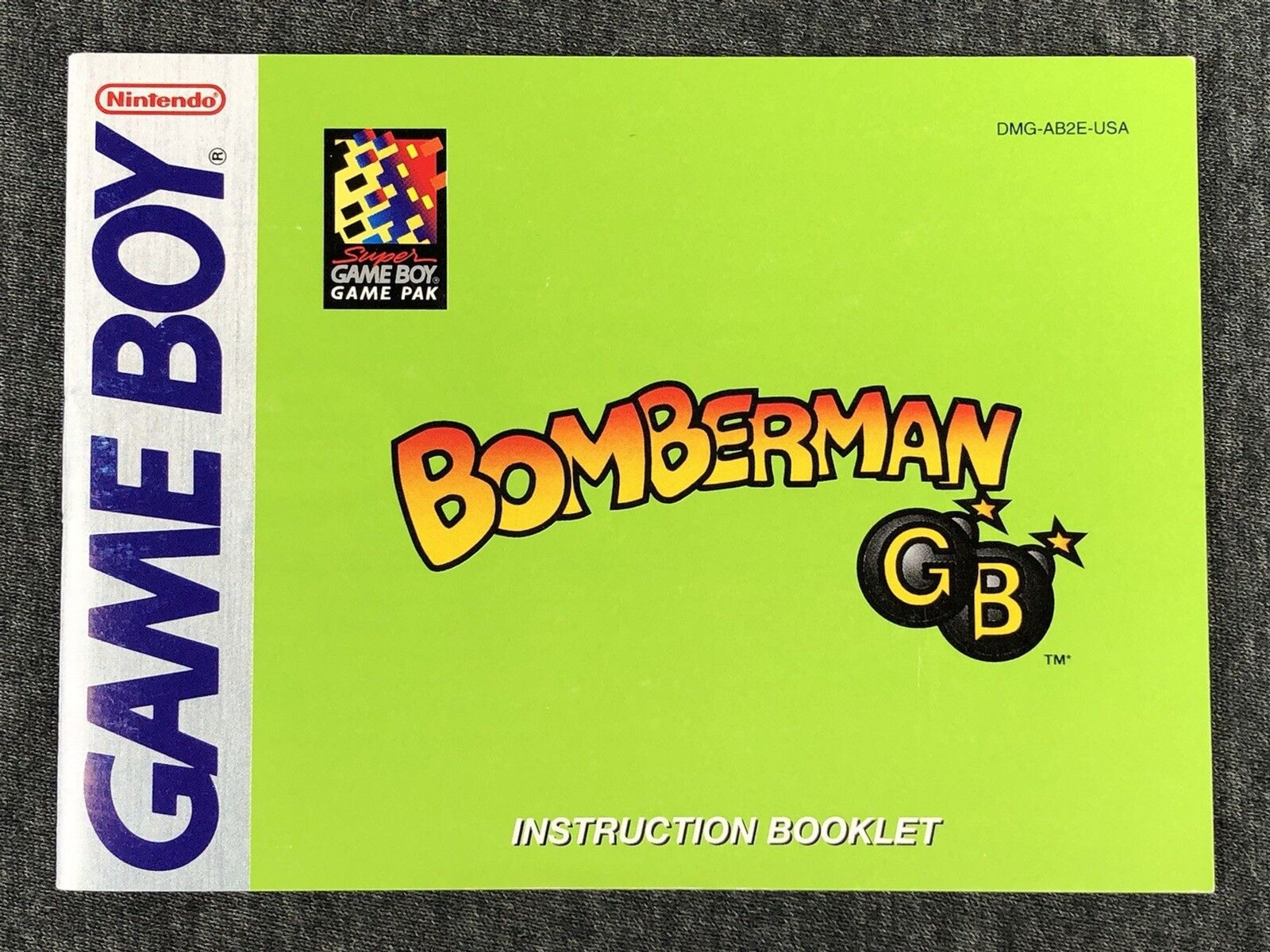 Bomberman GB – Gameboy Nintendo – CIB – Box Manual Game Tray – Fair – SAFE SHIP!