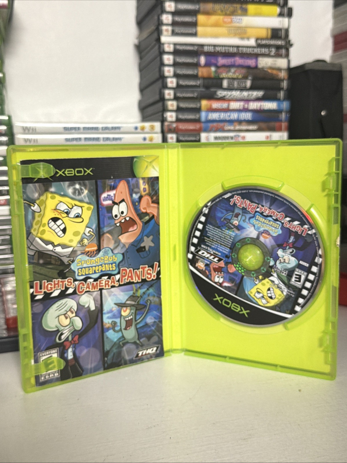SpongeBob SquarePants: Lights, Camera, Pants (Microsoft Xbox, 2005)