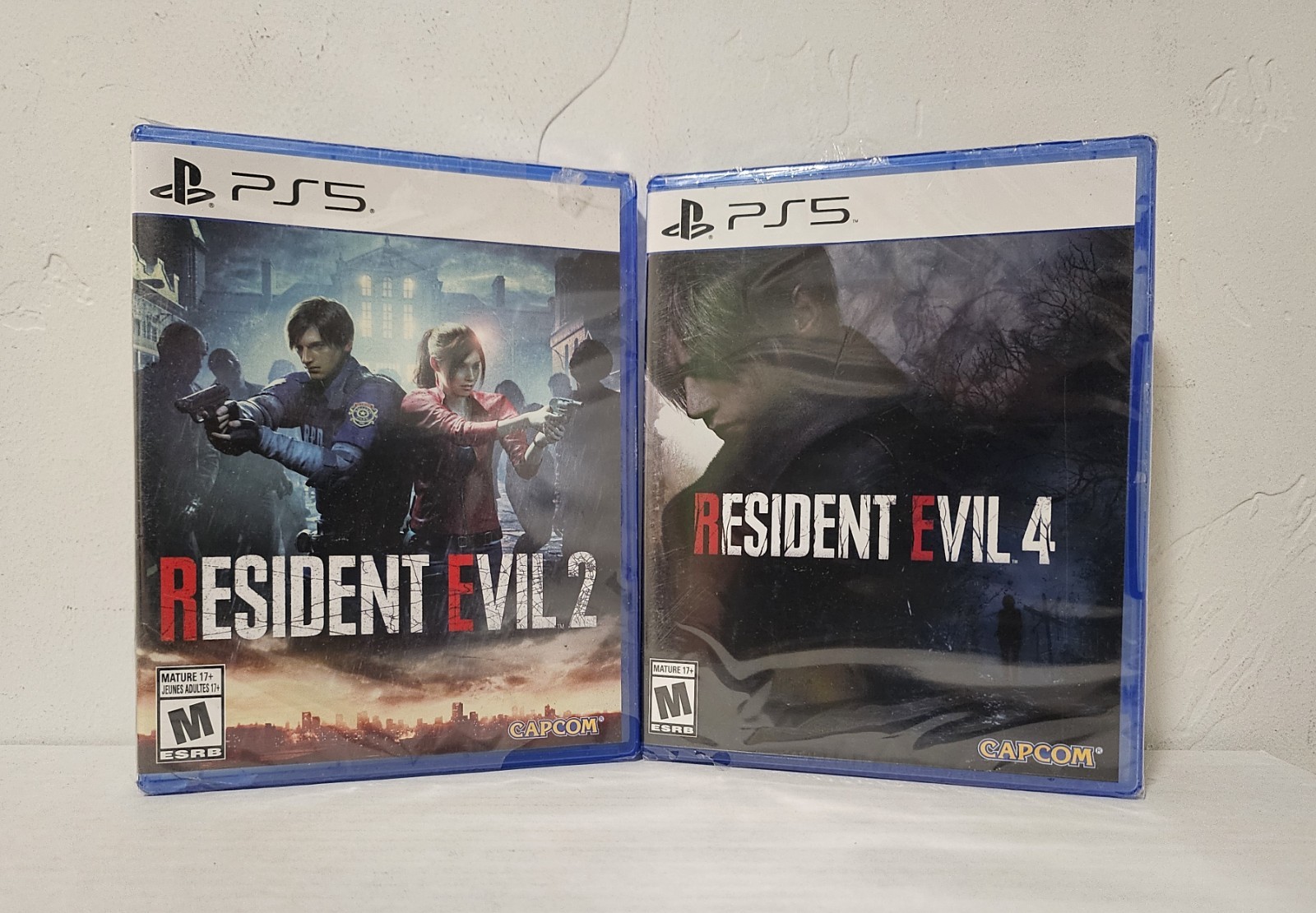 Resident Evil 2 & 4 – Sony PlayStation 5 PS5 – New Sealed (Minor Case Damage)