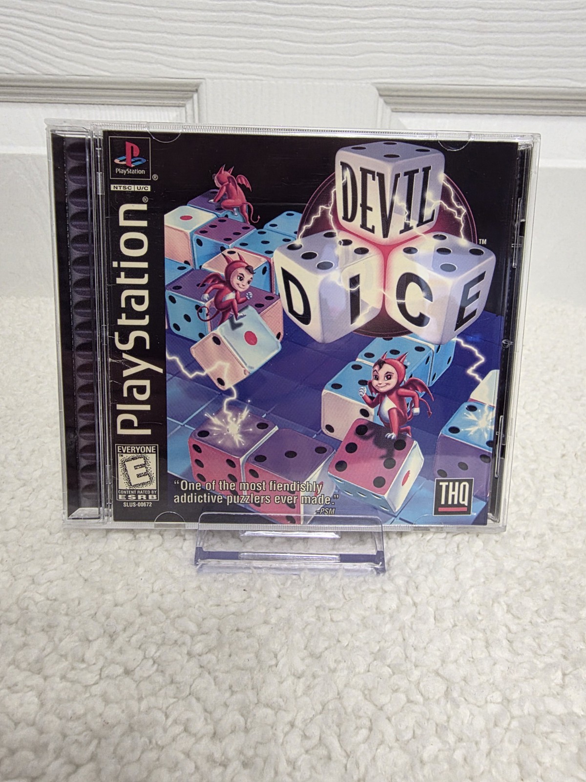 Devil Dice (Sony PlayStation 1, 1998) PS1 Cib W/reg Card Freeship!