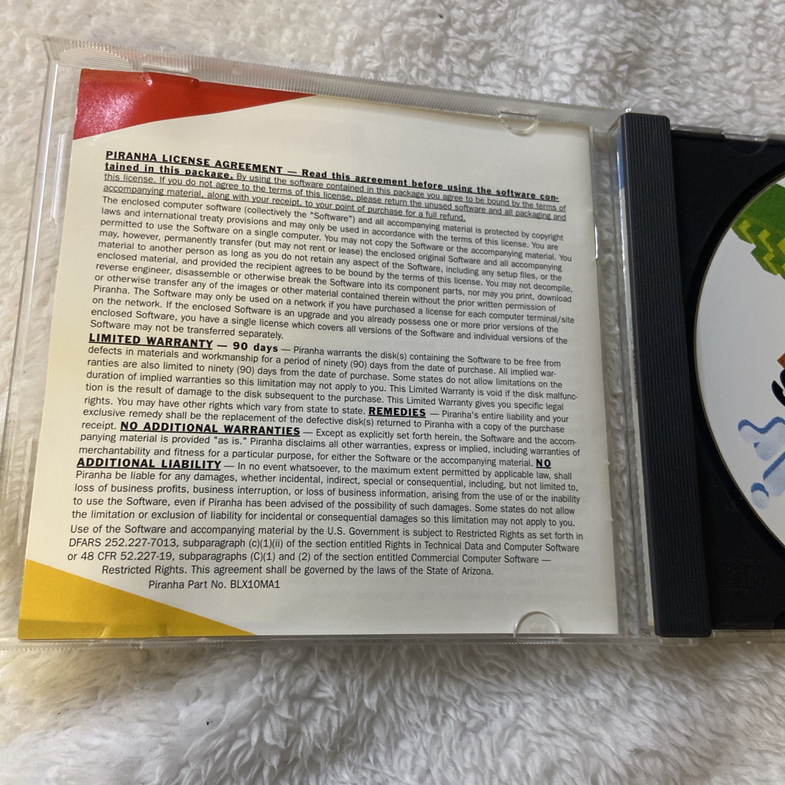 Air Blocks PC CD ROM Game The Ultimate Building Adventure 1997-1997 Vtg