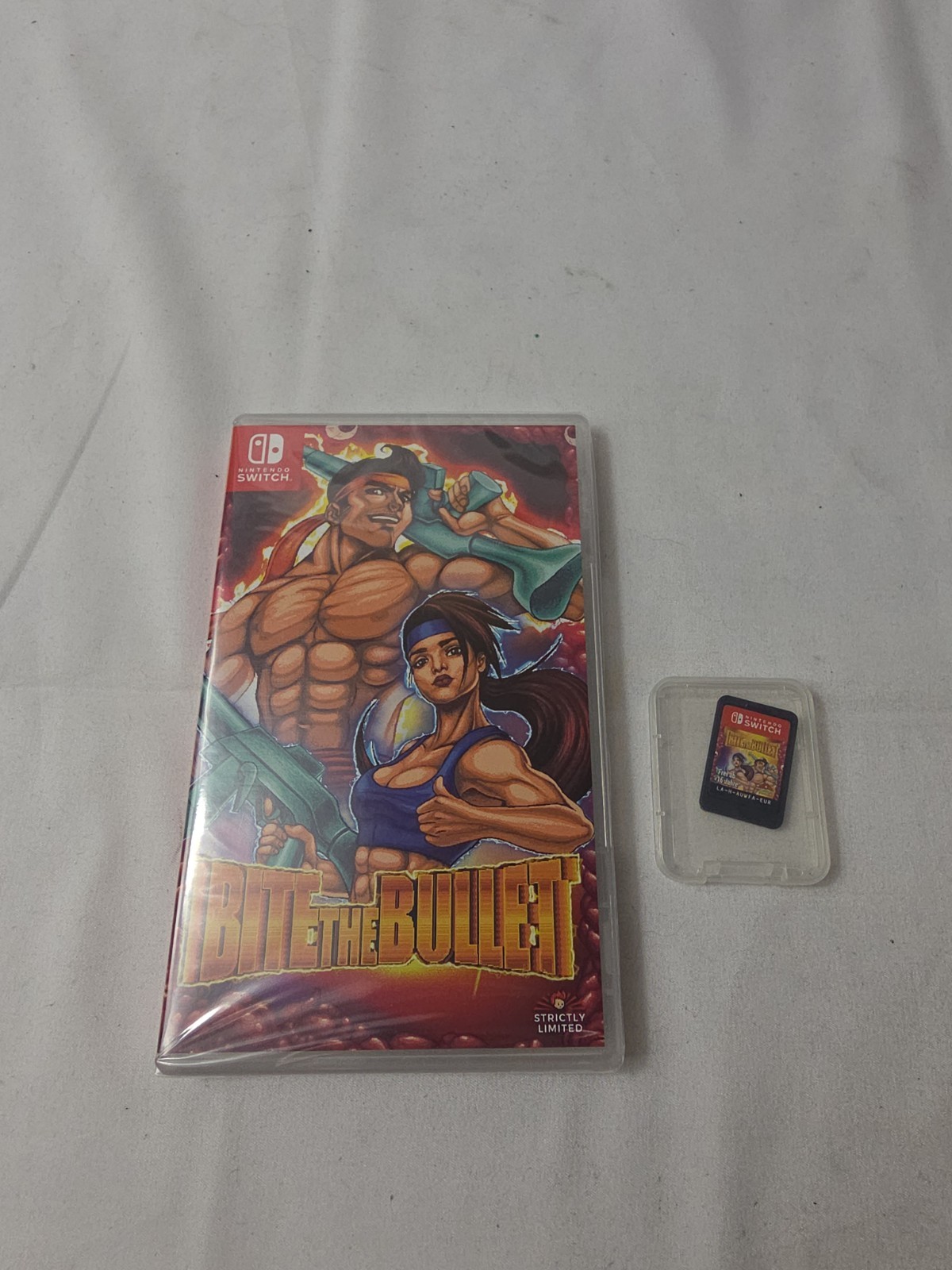 Bite the Bullet Strictly Limited Games Nintendo Switch Sealed + Patch Cartridge