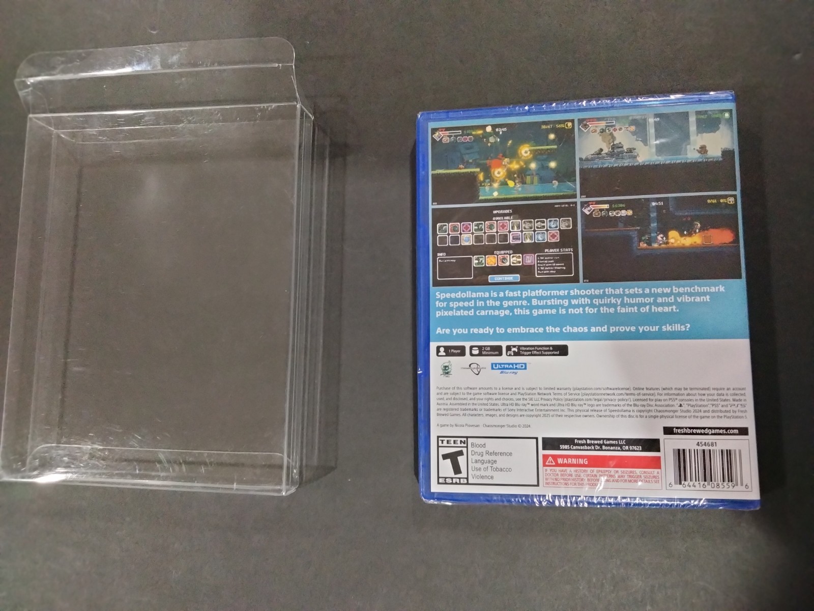 Speedollama Sony PlayStation 5 PS5 New/Sealed + Protector