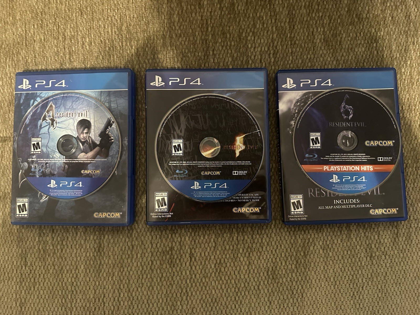 Resident Evil 4 / 5 / 6 – Triple Pack (PS4)